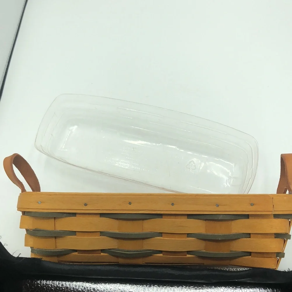 Longaberger Handwoven Bread Basket 11